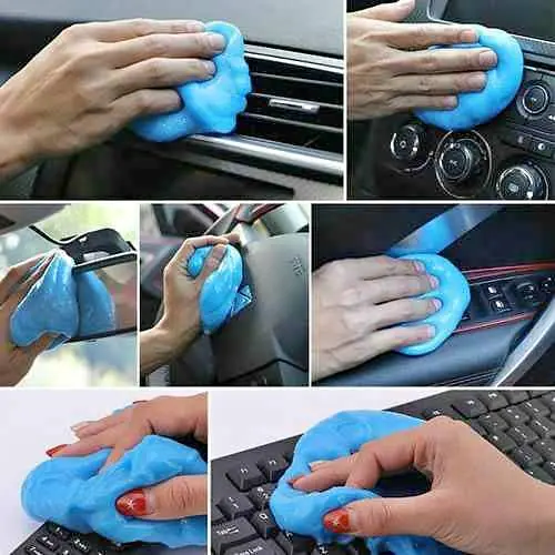 العجينه السحريه تلتقط الغبار والأوساخ