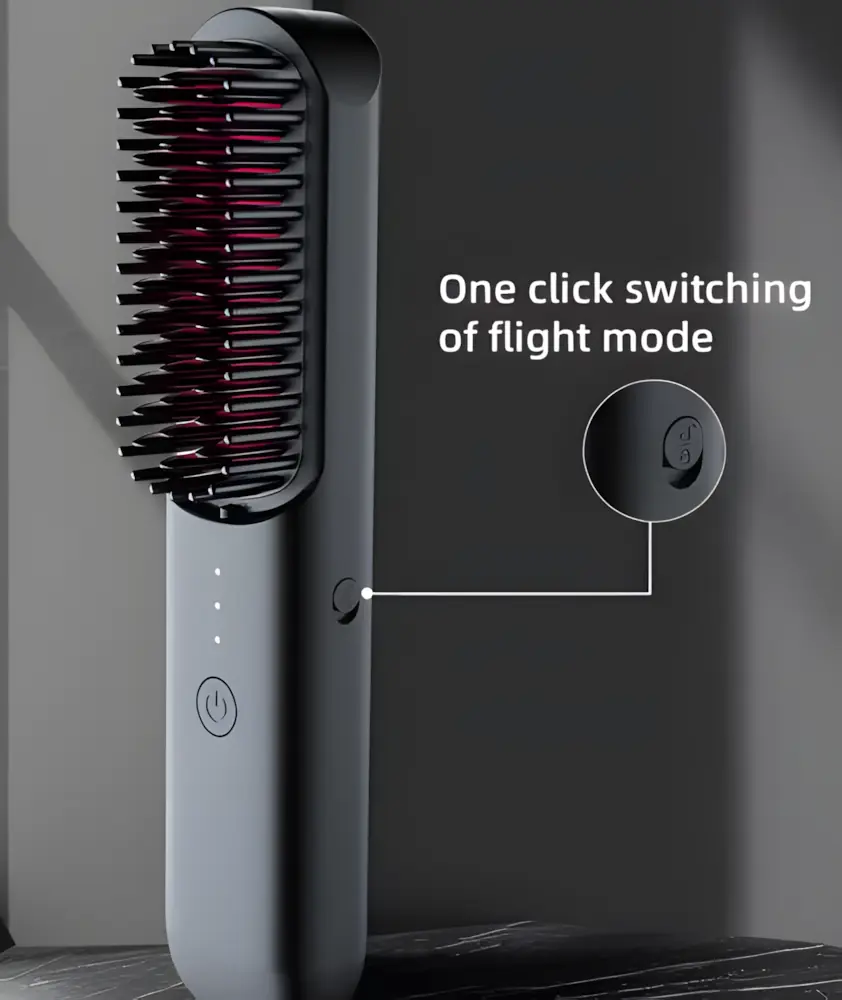  Wireless hair straighter