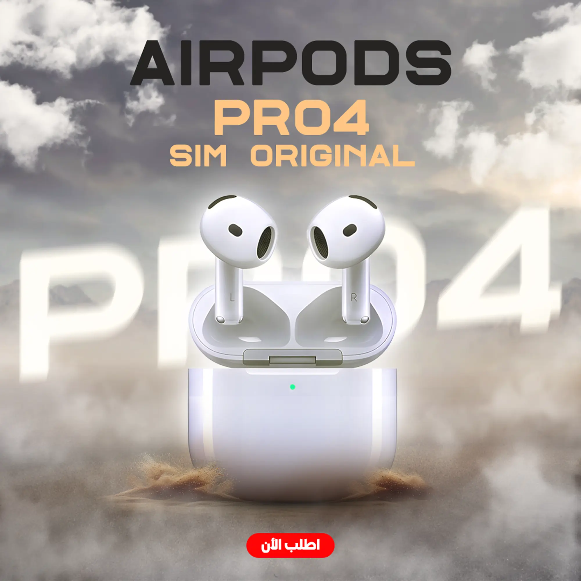  Airpods pro 4 sim original