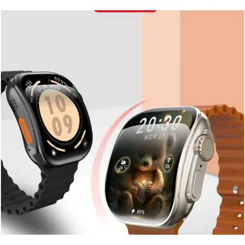  اول ساعه بشاشة منحنية X10 Ultra 3