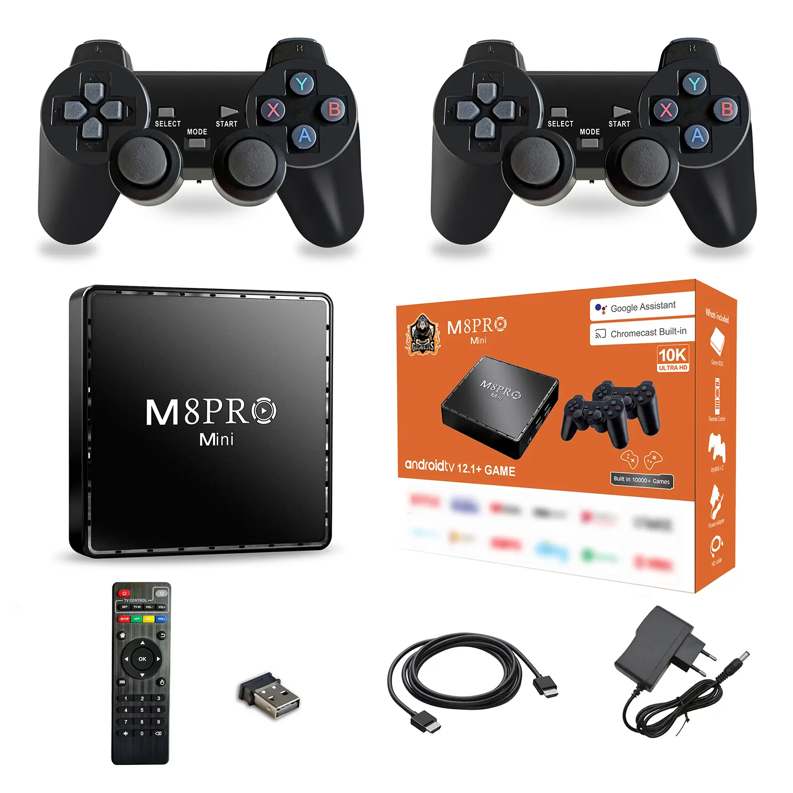  Android TV BOX & Game Stick 10K