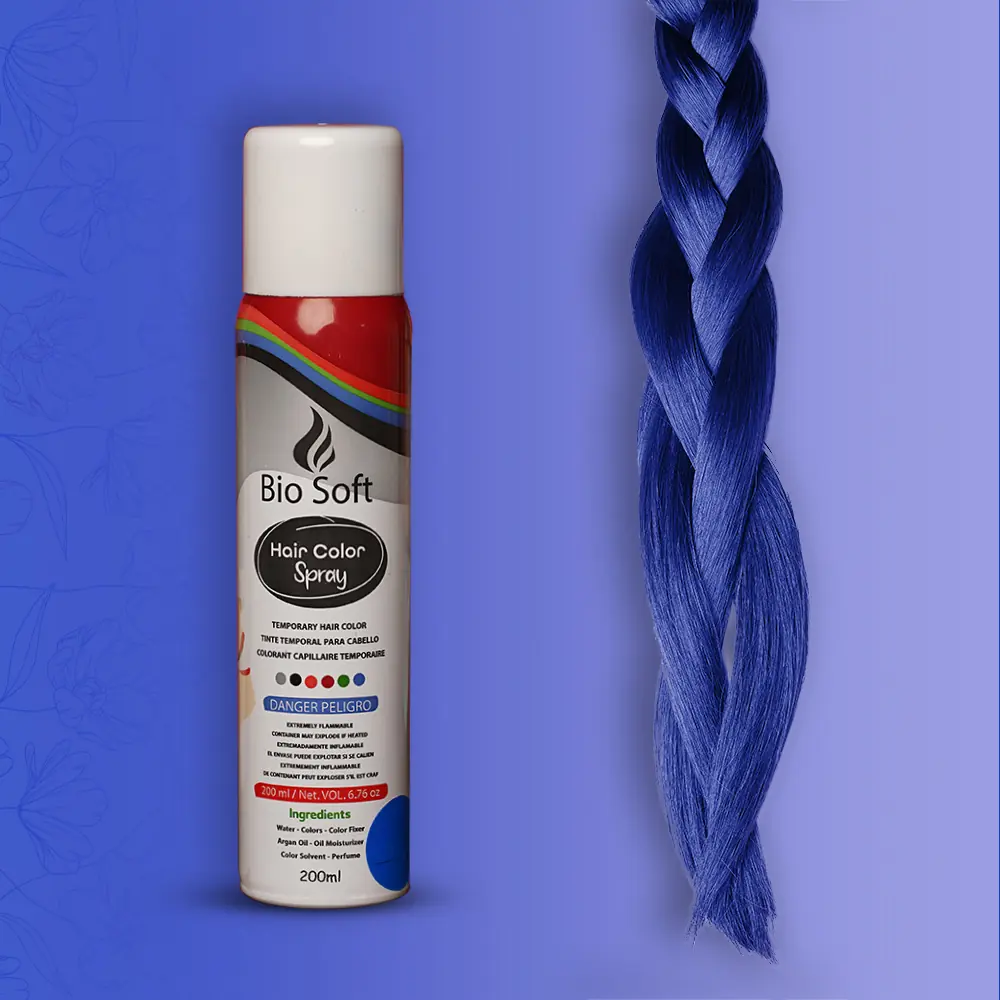 سبراي صبغة الشعر المؤقت Bio Soft