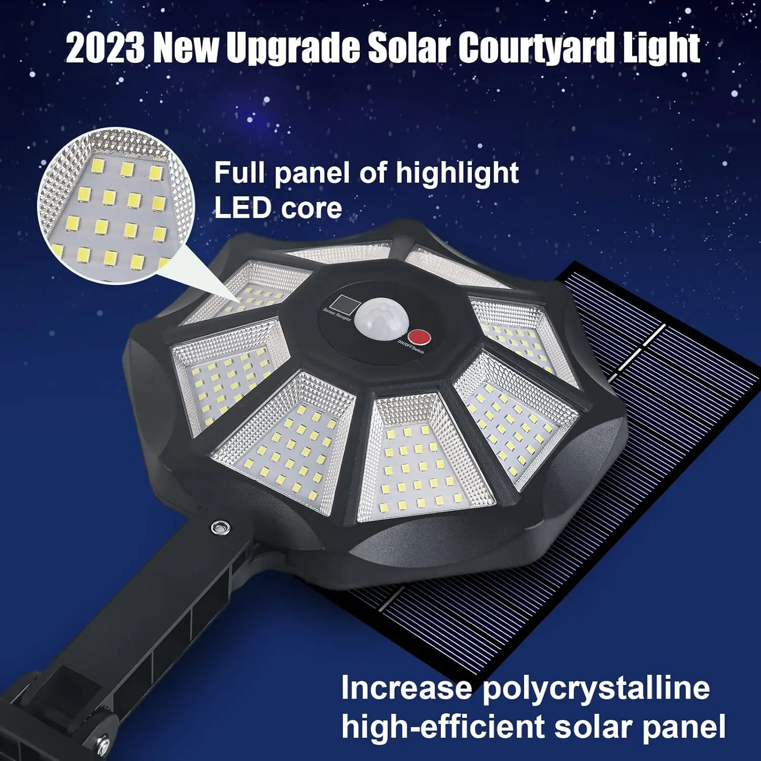  كشاف Solar Sensor Light الحديث