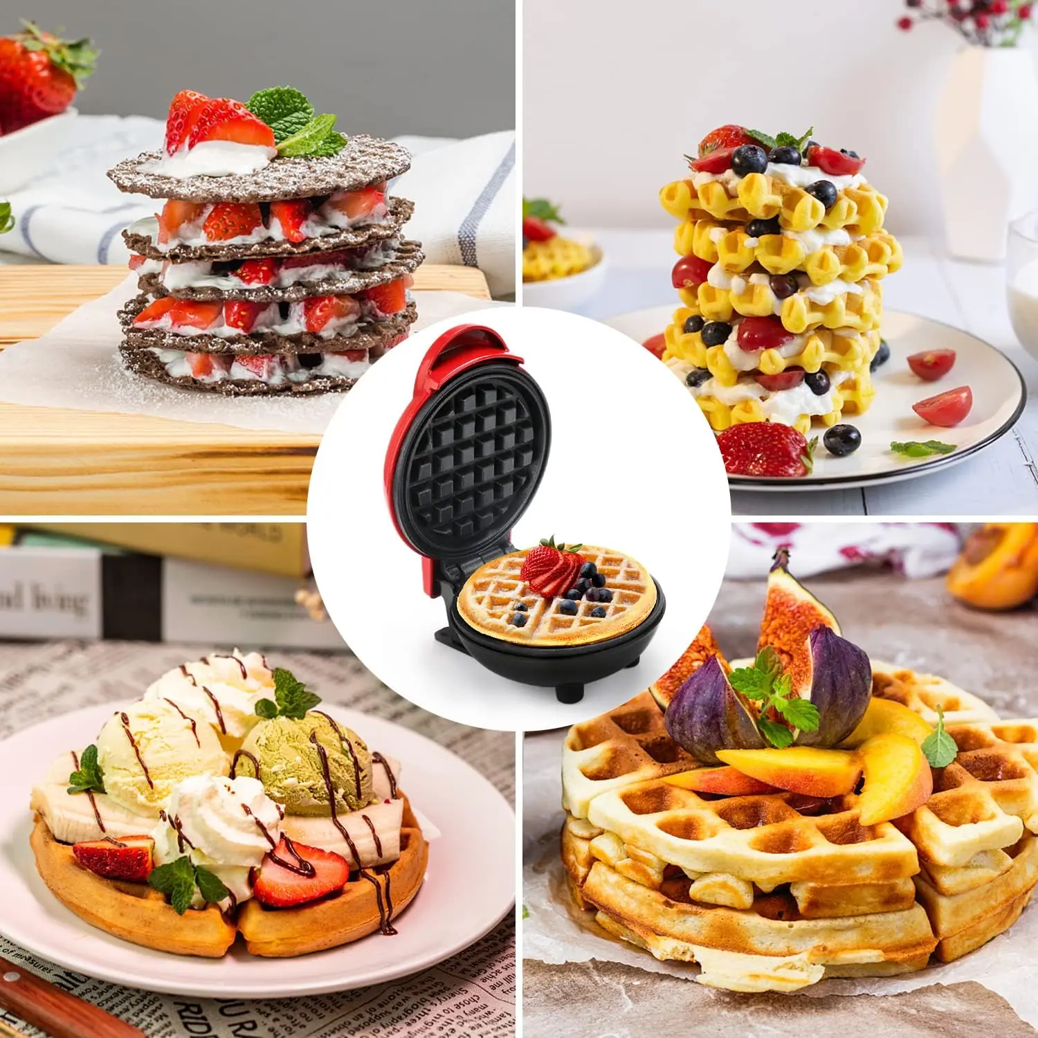  ماكينة صنع الوافل الترند