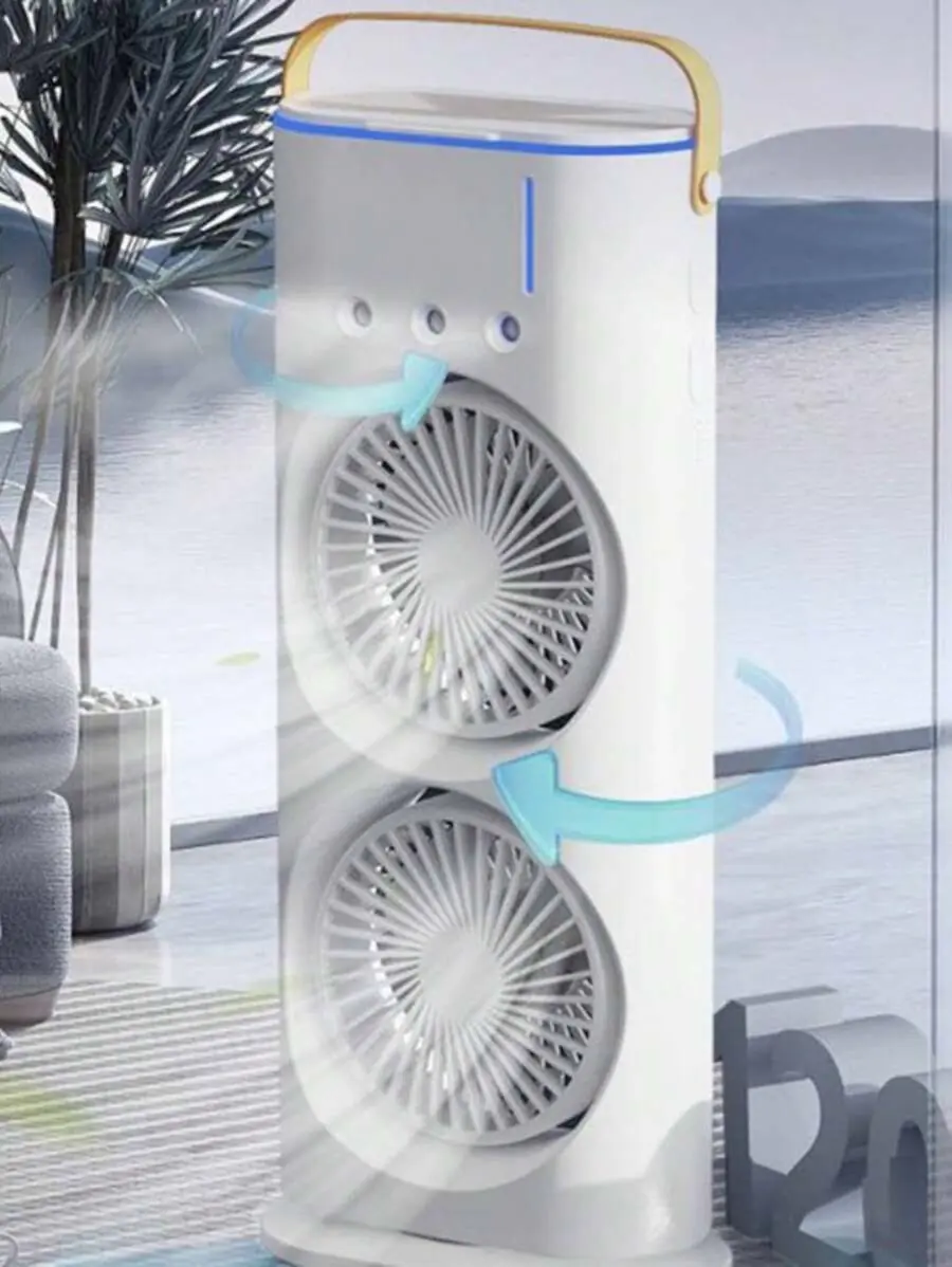  مروحة و فواحة Double Fan الترند